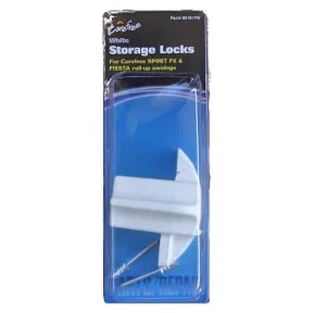 Storage Lock White