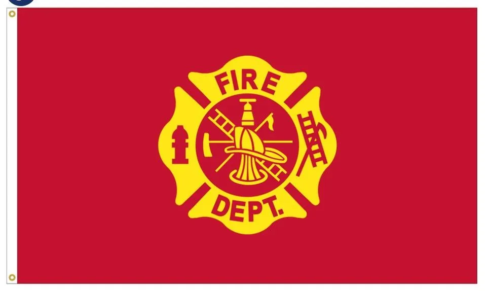 Flag 3x5 Fire Dept