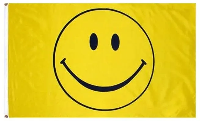 Flag 3x5 Happy Face