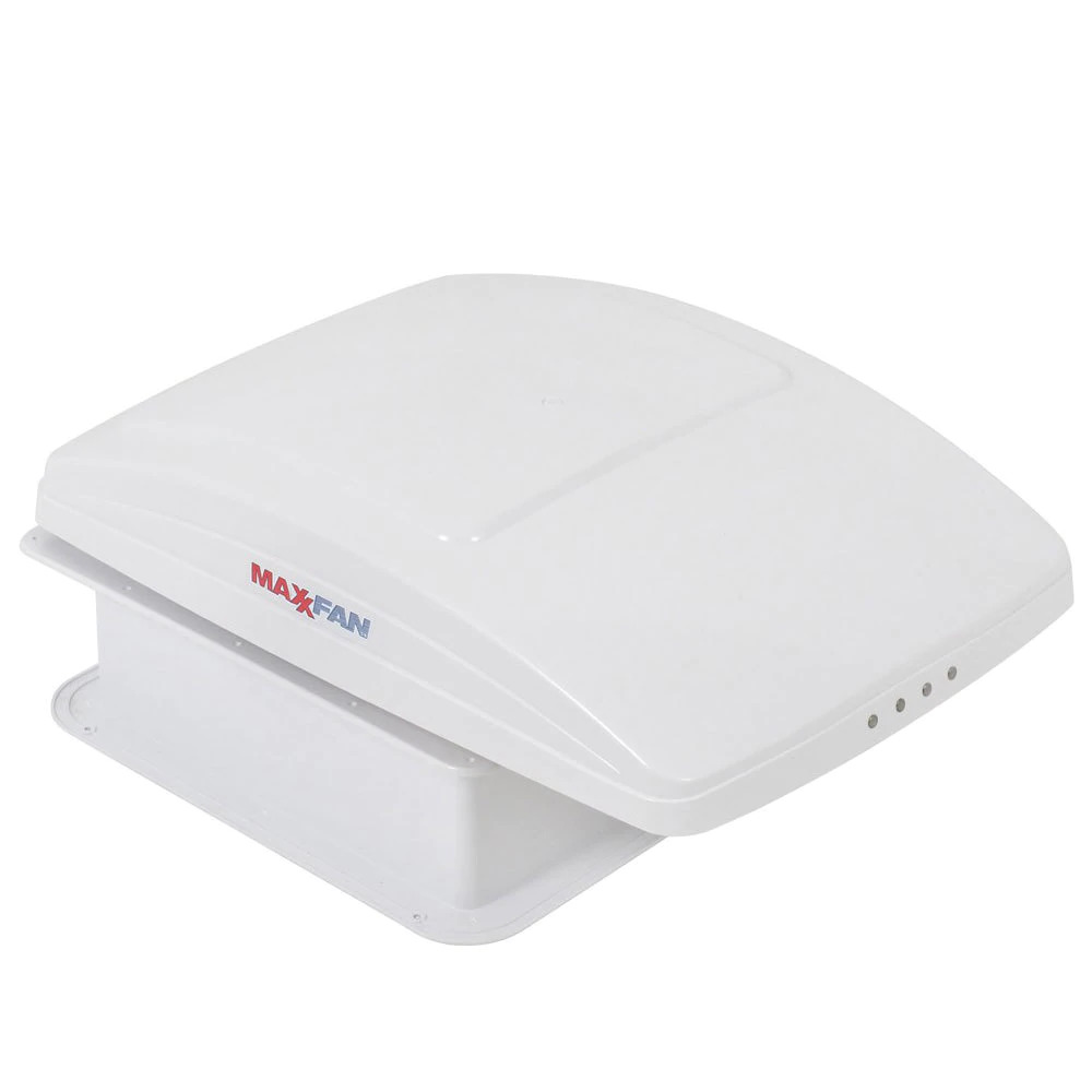 MaxxAir Maxxfan Deluxe Camper Roof Vent Fan (White) (00-07000K)
