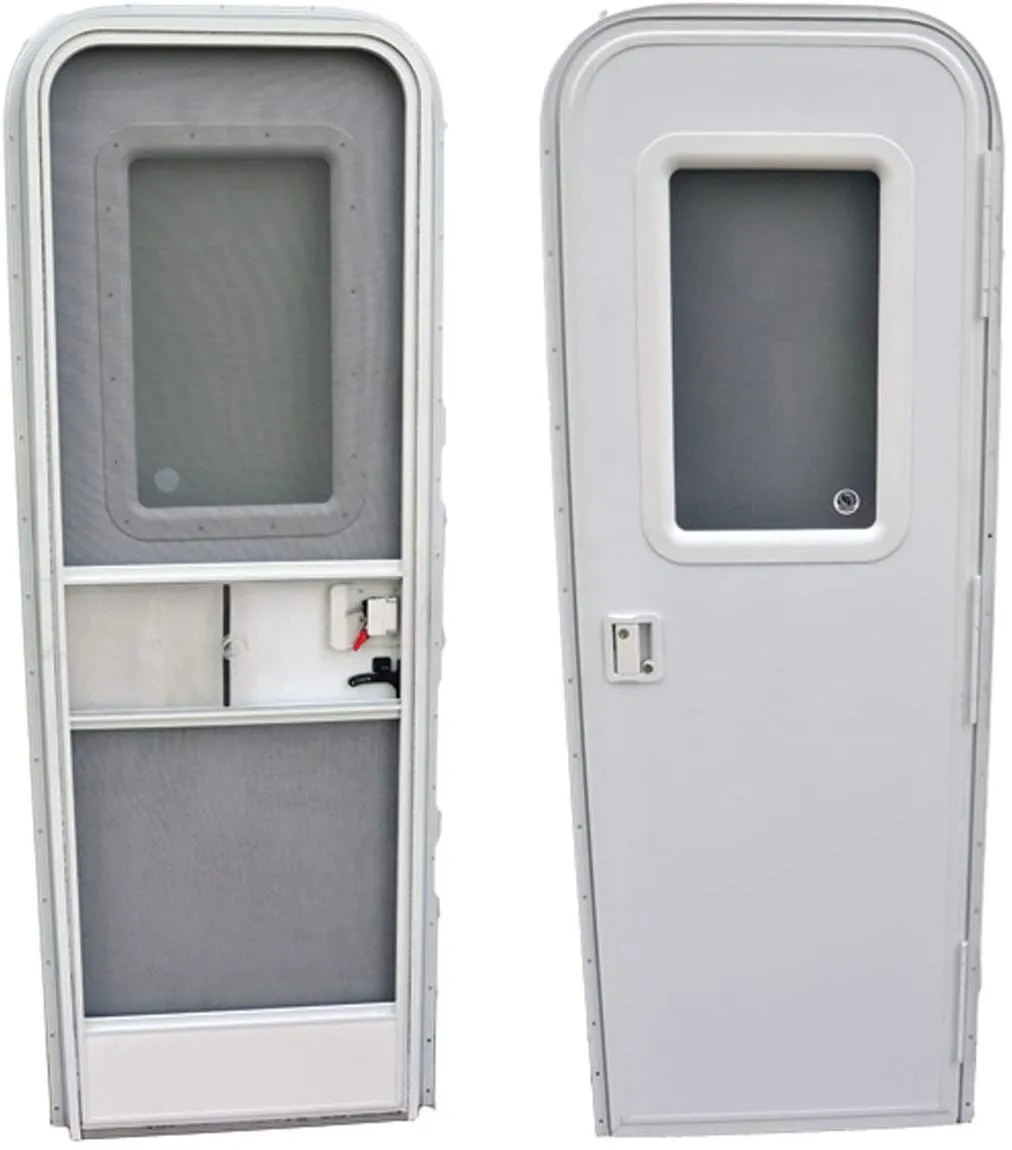 28 x 72 Radius Entry - RH Whit