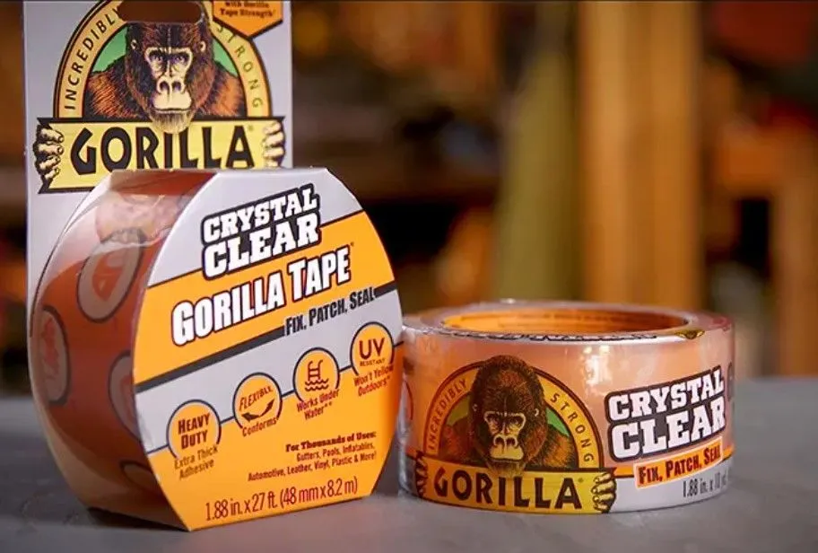 GORILLA TAPE CLEAR 9 Yrds