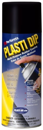 Plasti Dip Plasti Dip11203-6 Black Rubber Coating Spray - 11 oz.