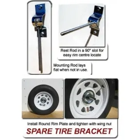 SPARE TIRE BRACKET
