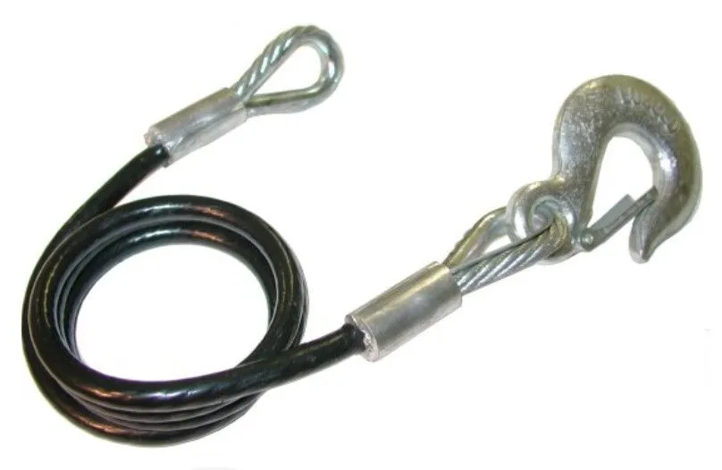 10K  SAFETY CABLE W/EYE HOOK 1