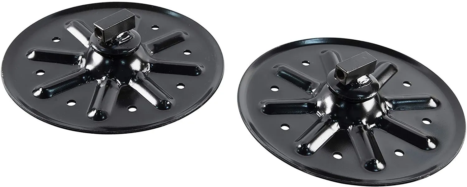 9" Round Foot Pads for Landing