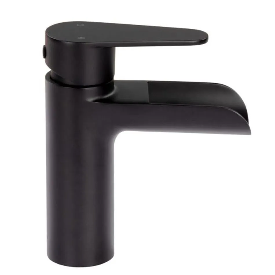 Waterfall Bathroom Faucet-BLK