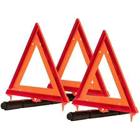 Reflecting Triangle 3pk (Red)