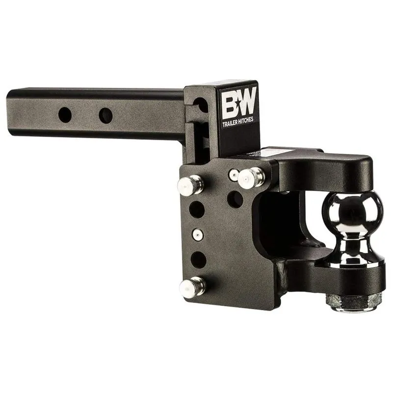 Pintle 2in Dual Ball Blk 6