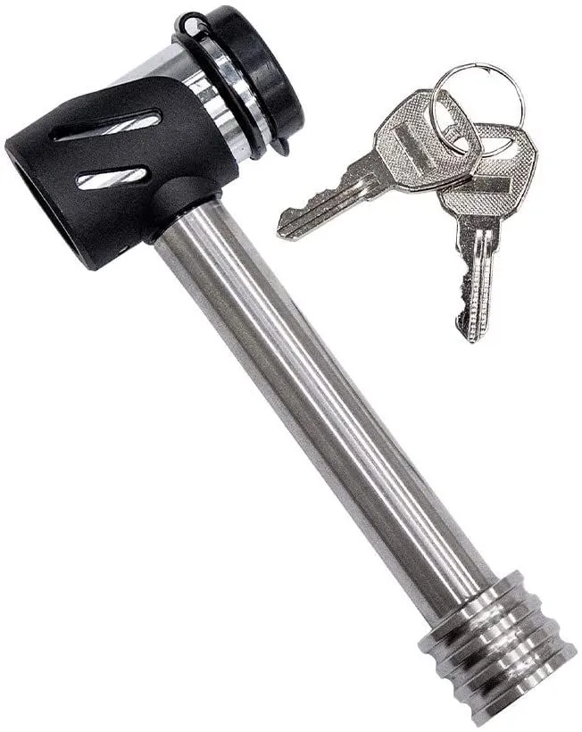 Locking receiver hitch pin