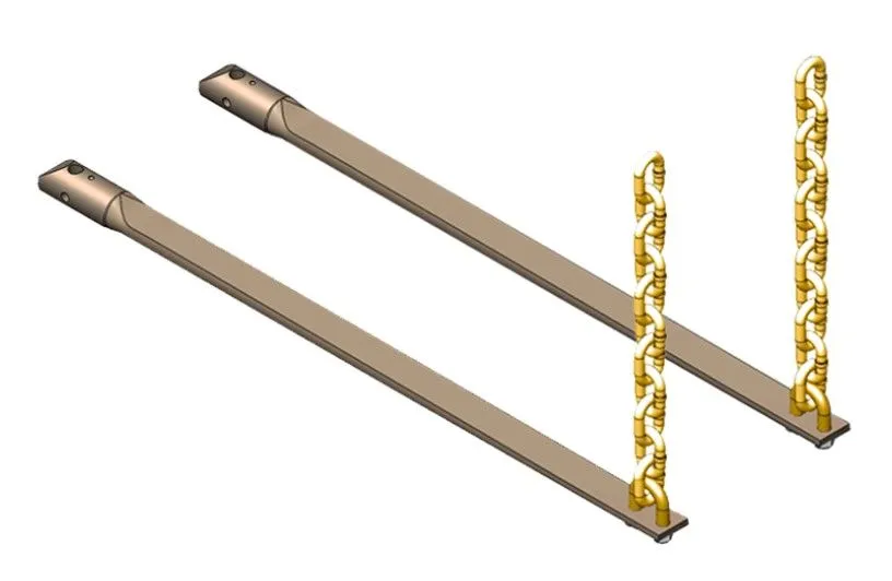 KIT SPRING BARS 550 LBS