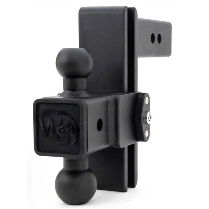 STEEL 180 6 DROP HITCH W/2 SH