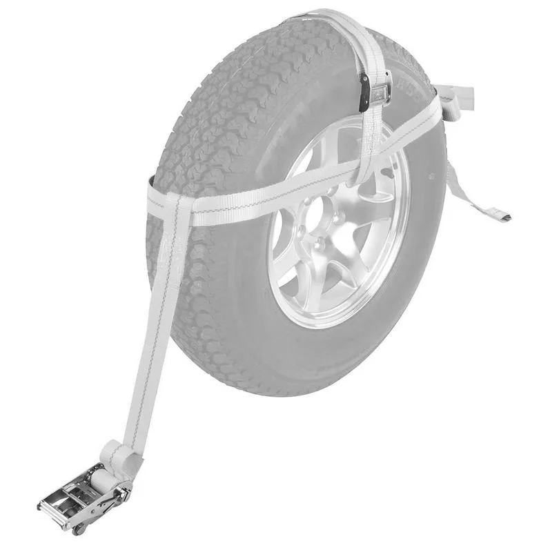 2"RATCHET STRAP WHEEL TIE DWN