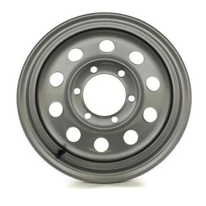 Wheel Mod 15x6 6-5.5 Silver