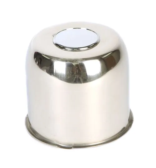 PUSH THRU WHEEL CAP 4.90" SS