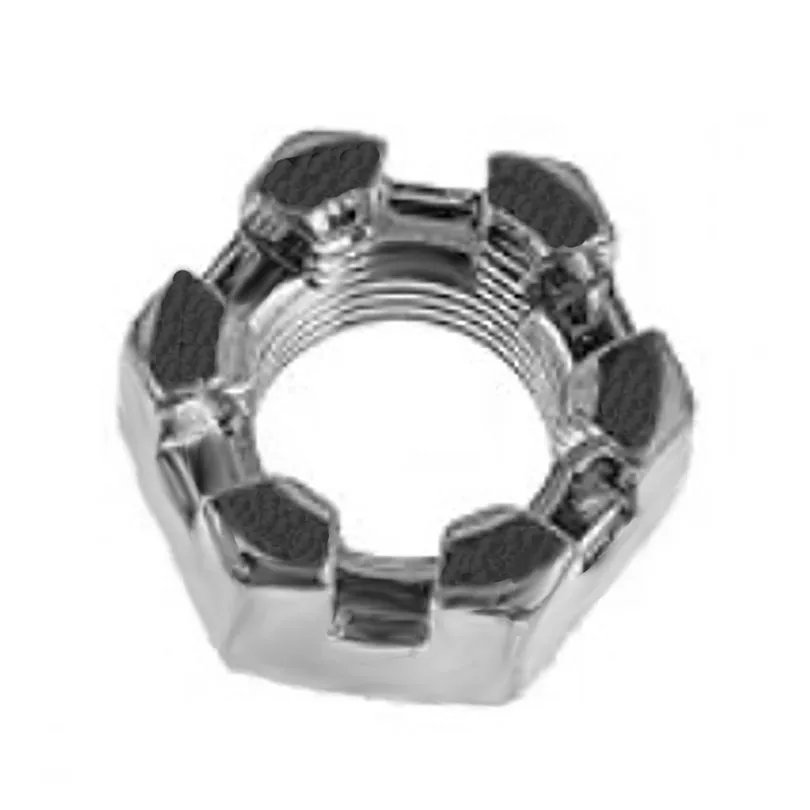HEX SLOTTED AXLE NUT 1