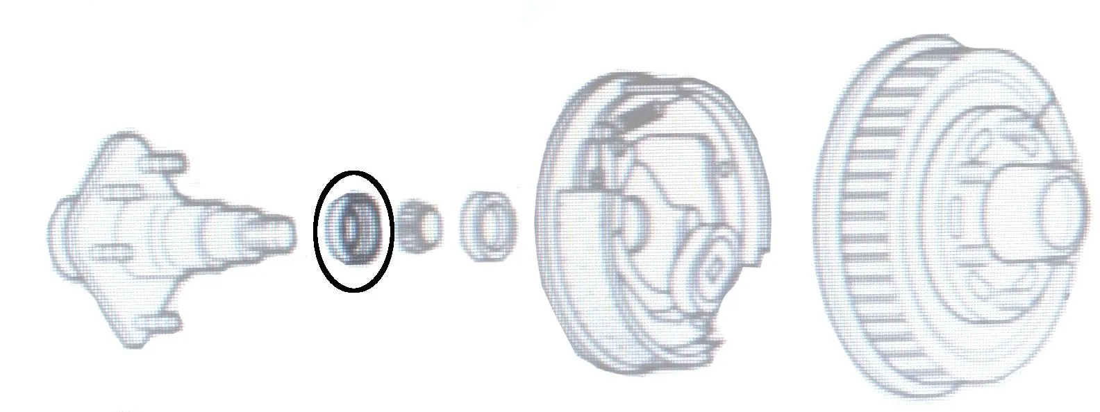 Oil Seal 3.376 x 2.25  10-63