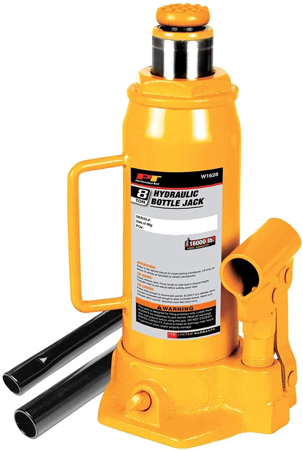 Hydraulic Jack, 8 Ton