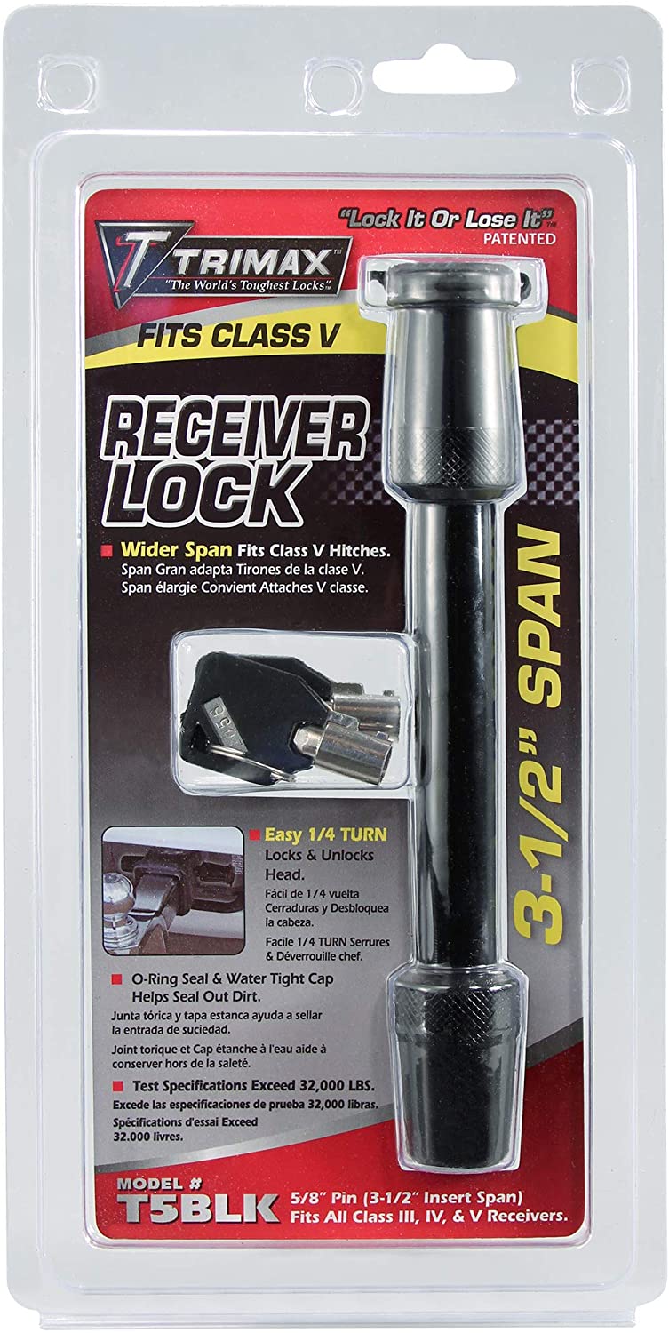 RECEIVER LOCK BLACK