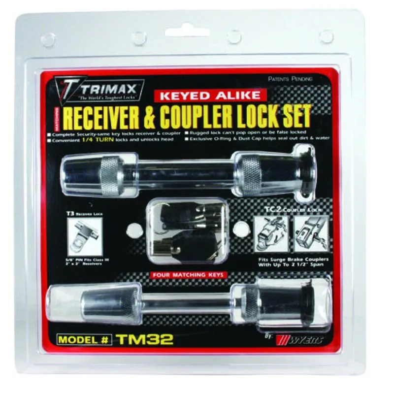 RECIEVER/ COUPLER LOCK SET