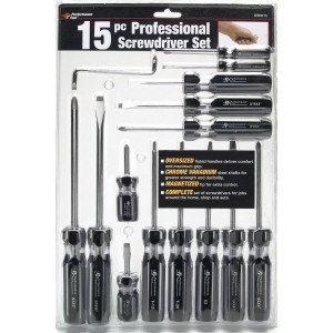 SCREWDRIVER SET 15PC