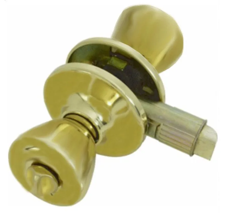 METAL PRIVACY LOCK  (BRASS)