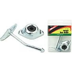 Angled Door Holder, Mtl 4-3/4"
