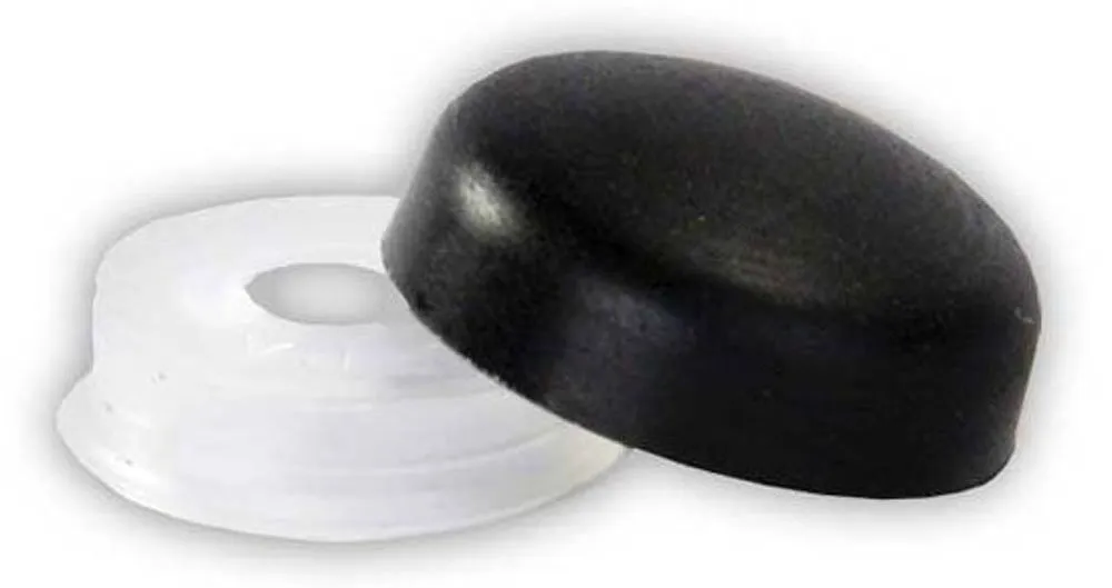 SCREW COVERS -BROWN 14PK