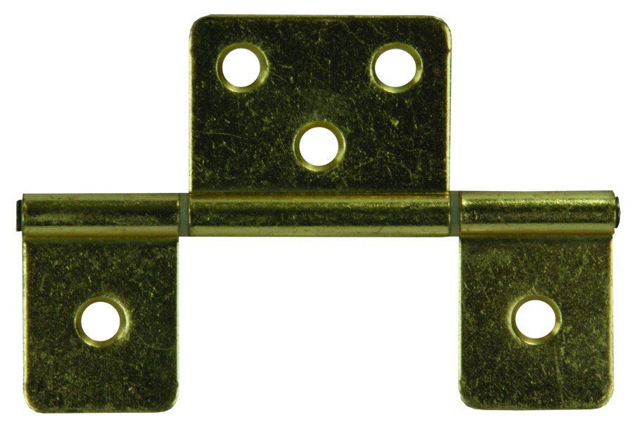 HINGE NON MORTISE BRASS