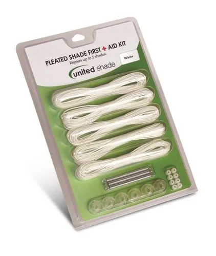 PLEATED SHADE FIRST AID KIT
