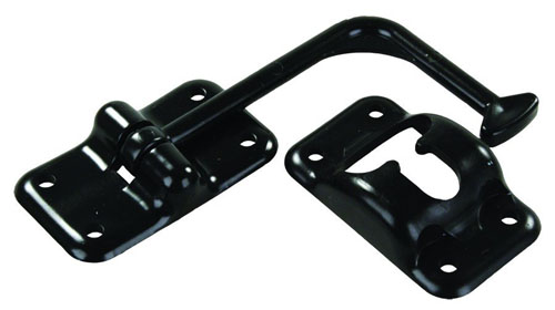 90 deg T DOOR HOLDER -BLACK