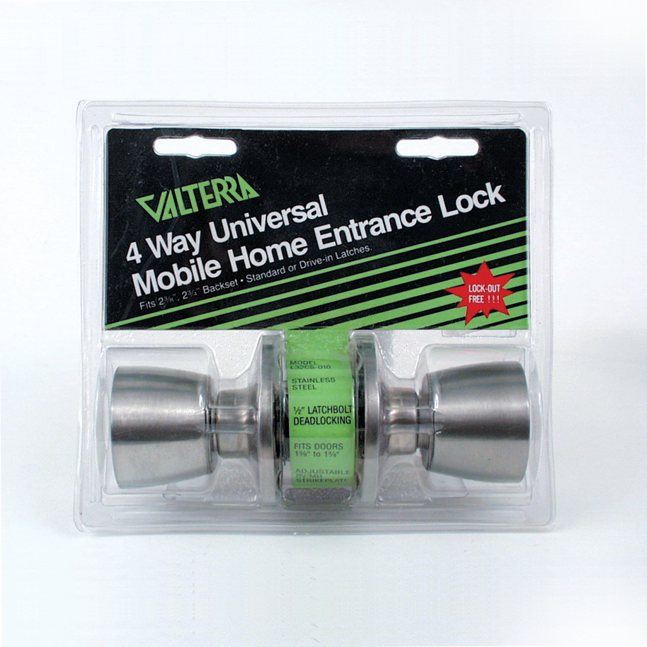 Knob/Knob Entrance Lock, Unvrs