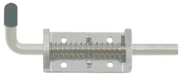 SPRING LOADED LATCH 7/16" ALUM