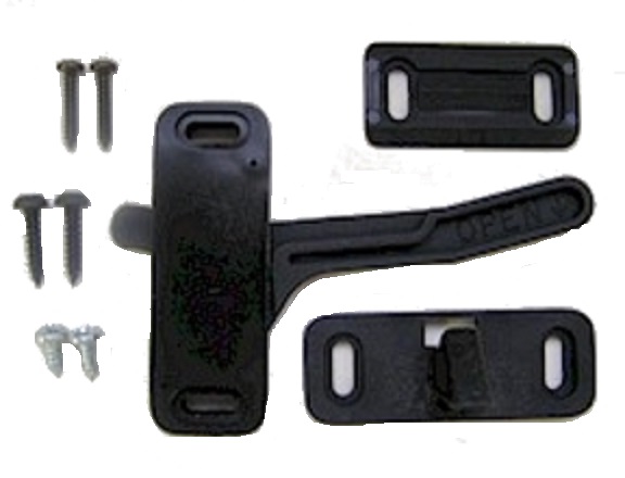 Screen Dr Latch/Blk/LH