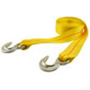TOW STRAP W/HOOK 2"x15'