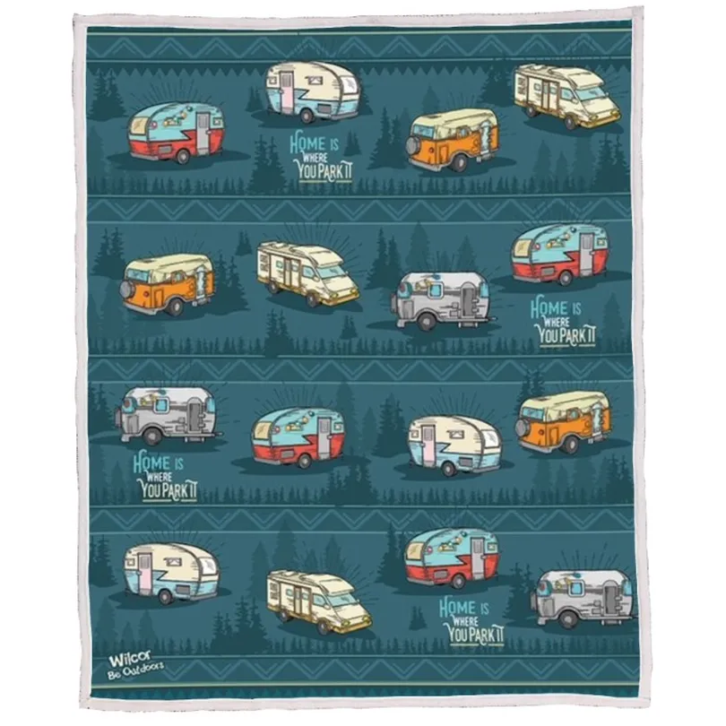 HOME PARK IT SHERPA BLANKET 50