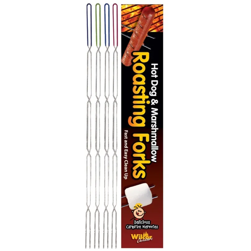 ROASTER FORKS MTL 4PK 33