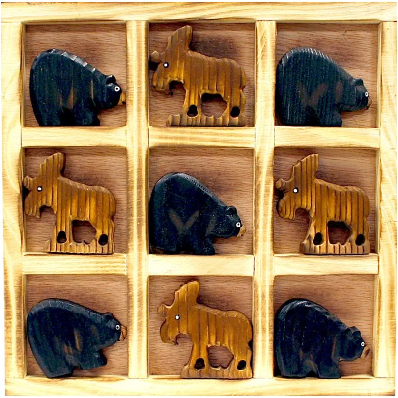 TIC TAC TOE BEAR/MOOSE
