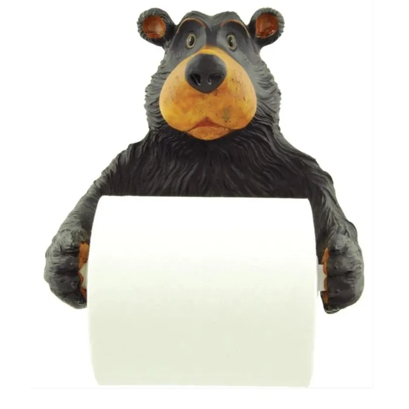 WILLIE BEAR TOILET ROLL HOLDER