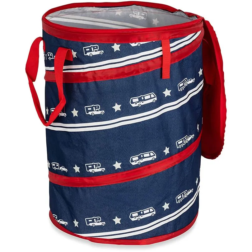 Pop-Up Cont -Patriotic Camper