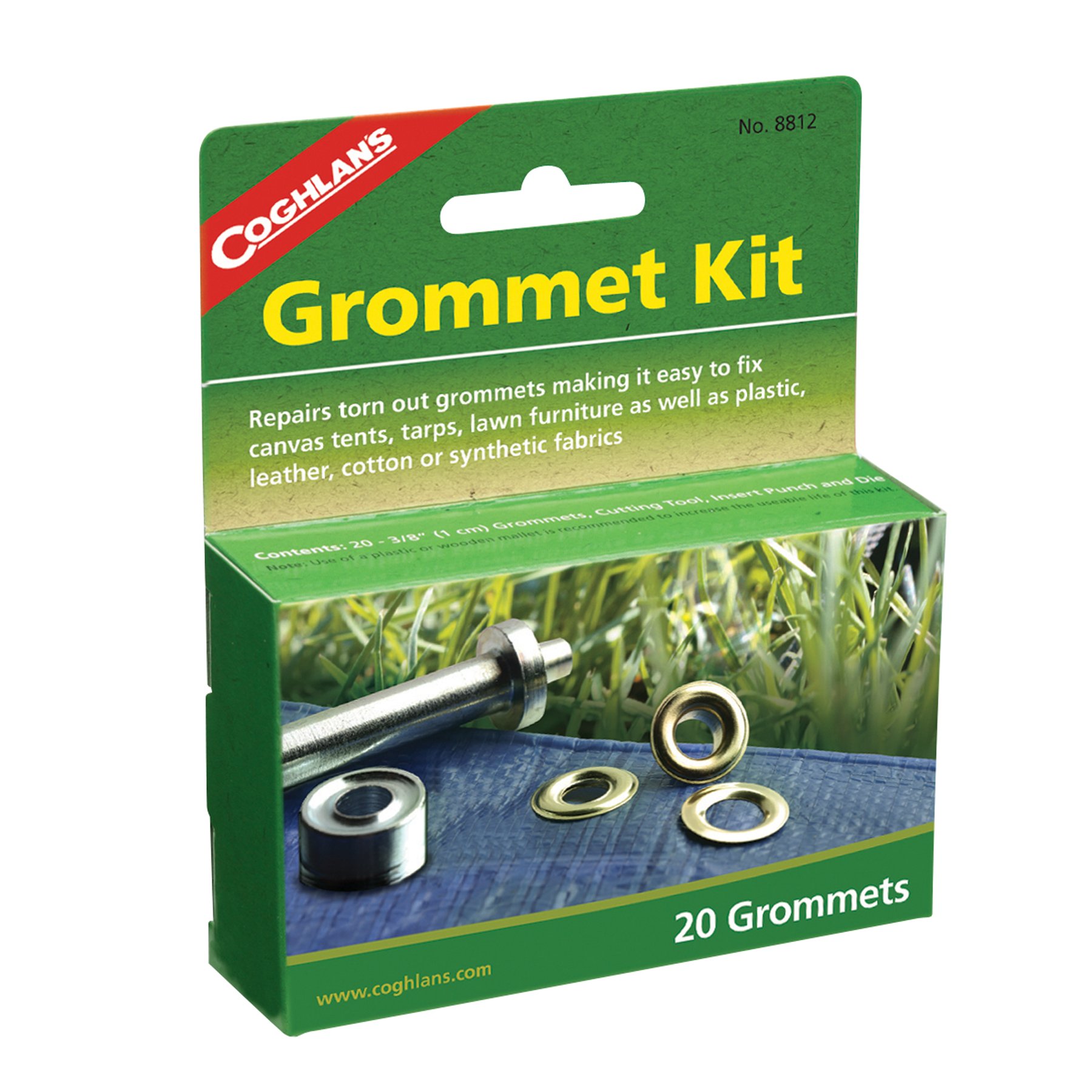 Grommet Kit, Brass w/Tools