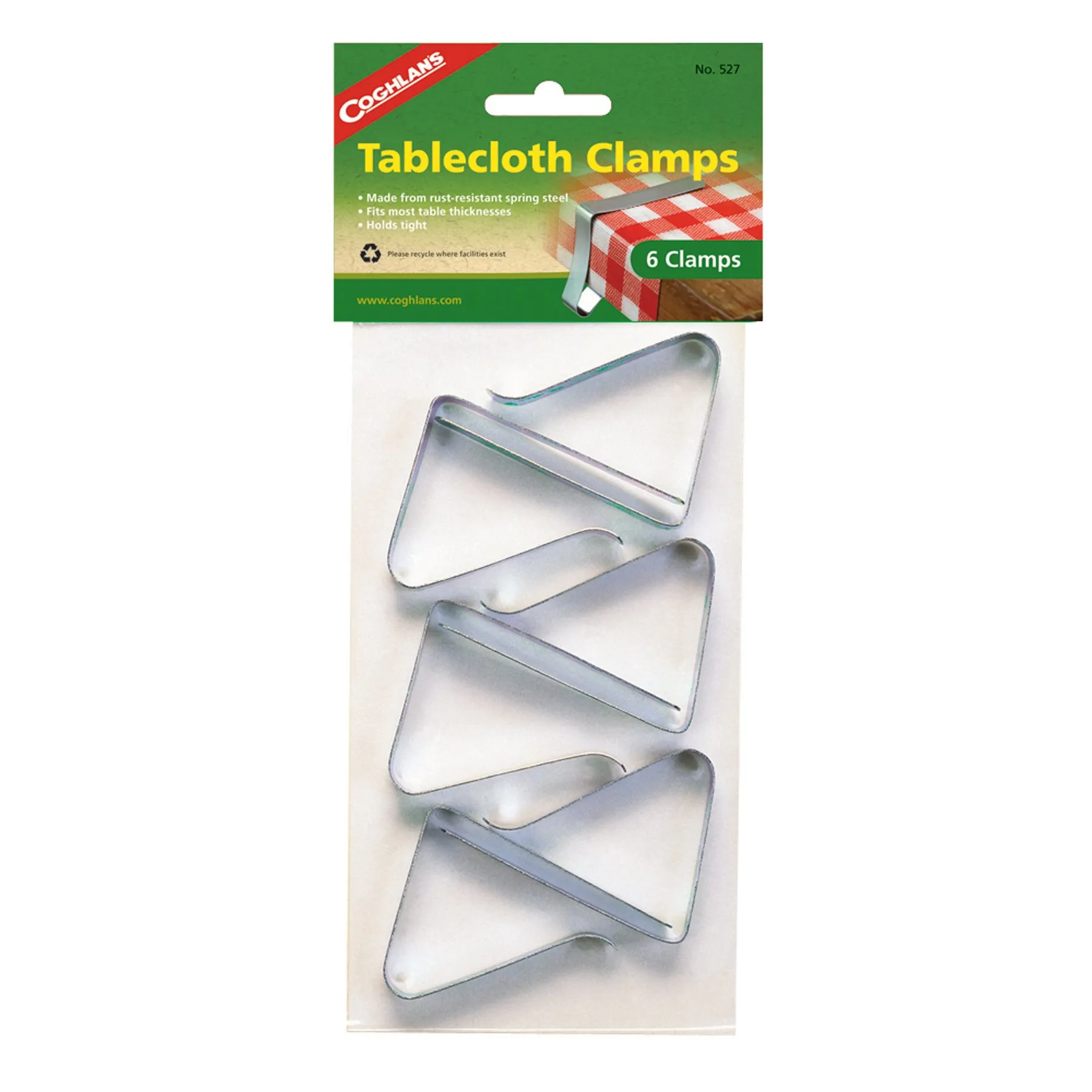 TABLECLOTH CLAMPS -6PK