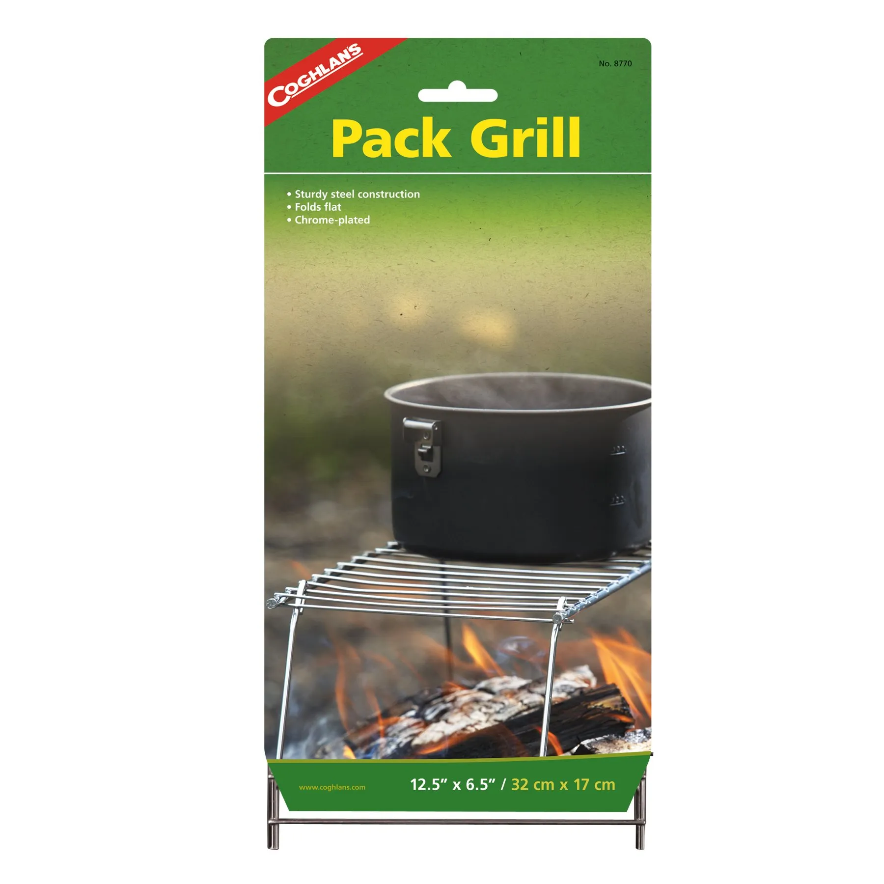 Pack Grill, Chrome Plated