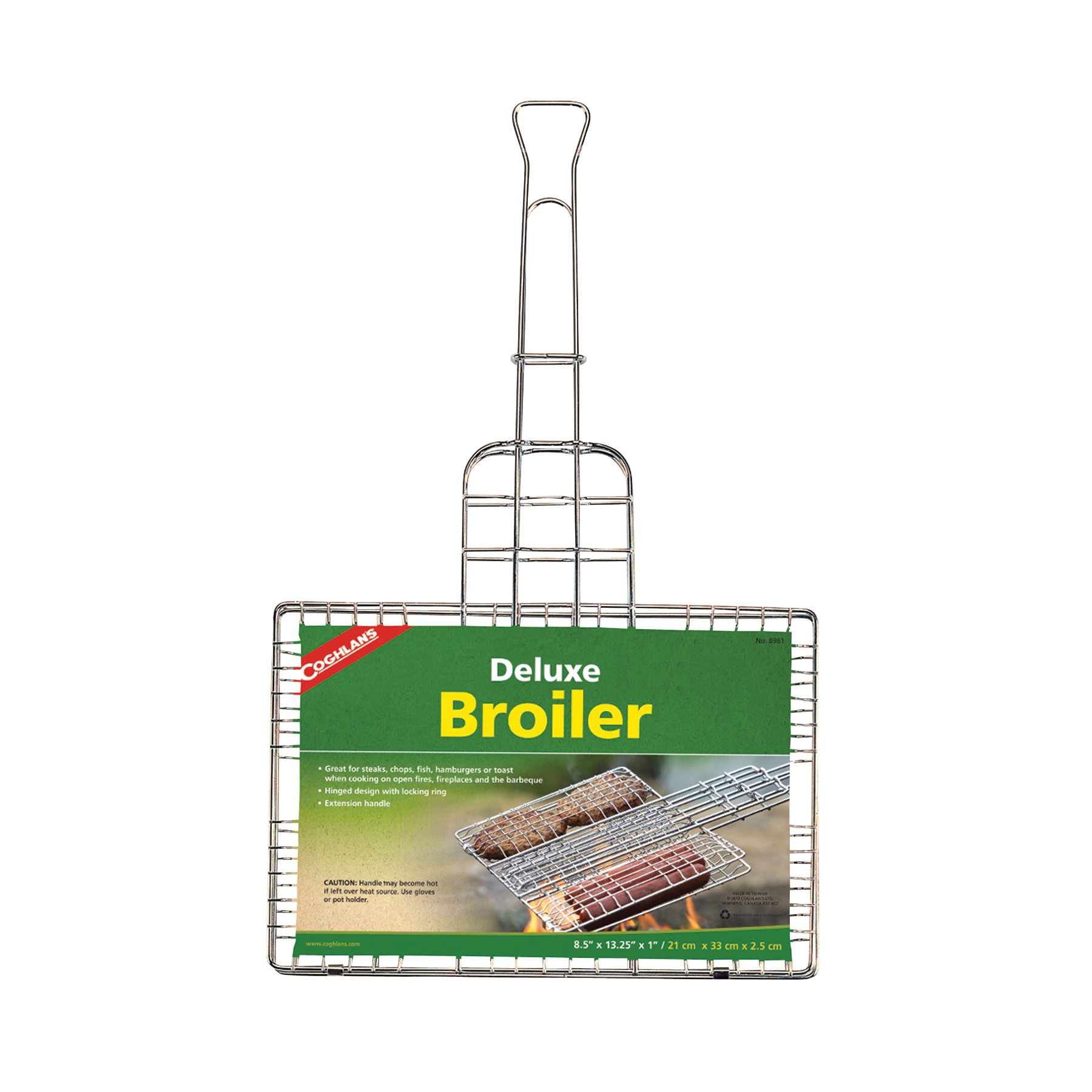 Dlx Broiler w/Locking Ext Hndl