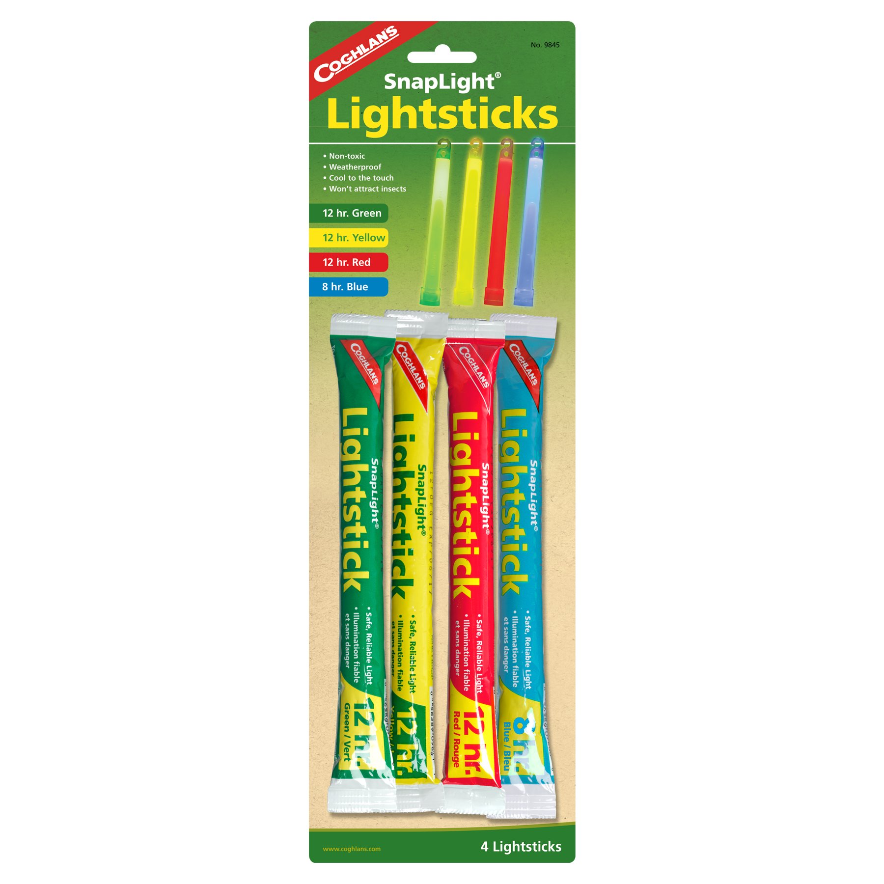 LIGHTSTICKS ASST. 4 PK