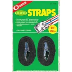 Arno Straps, 60" x 3/4" 2 Pk