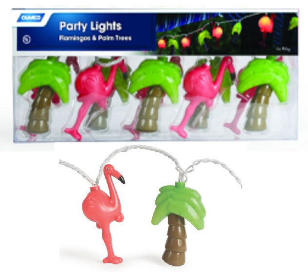 Flamingo party lights hotsell