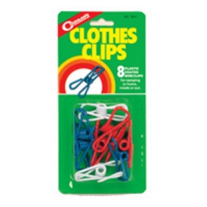 Clothes Clip, 8 Pk Asst Colors