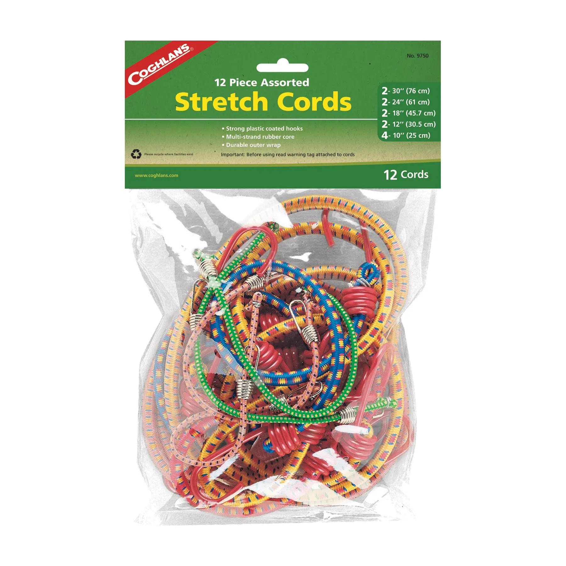 STRETCH CORDS 12PK