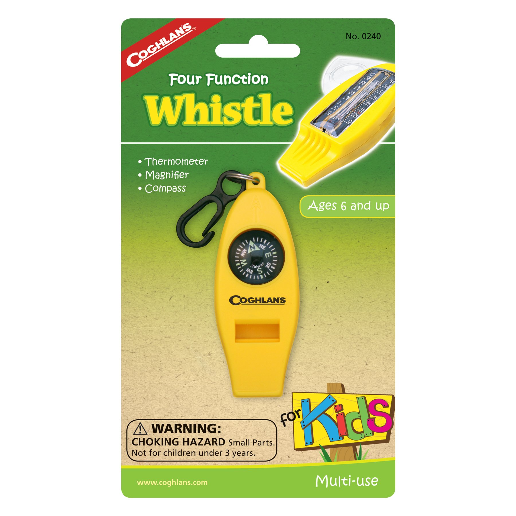 WHISTLE,4 FUNCTION F/KIDS